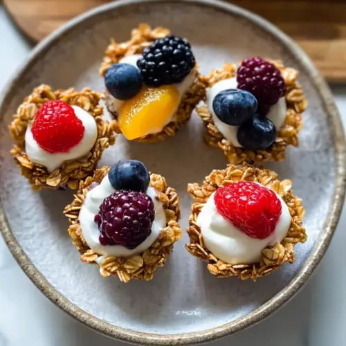 Breakfast Granola Cups