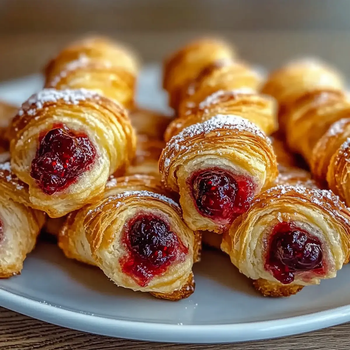 Berry Puff Twists