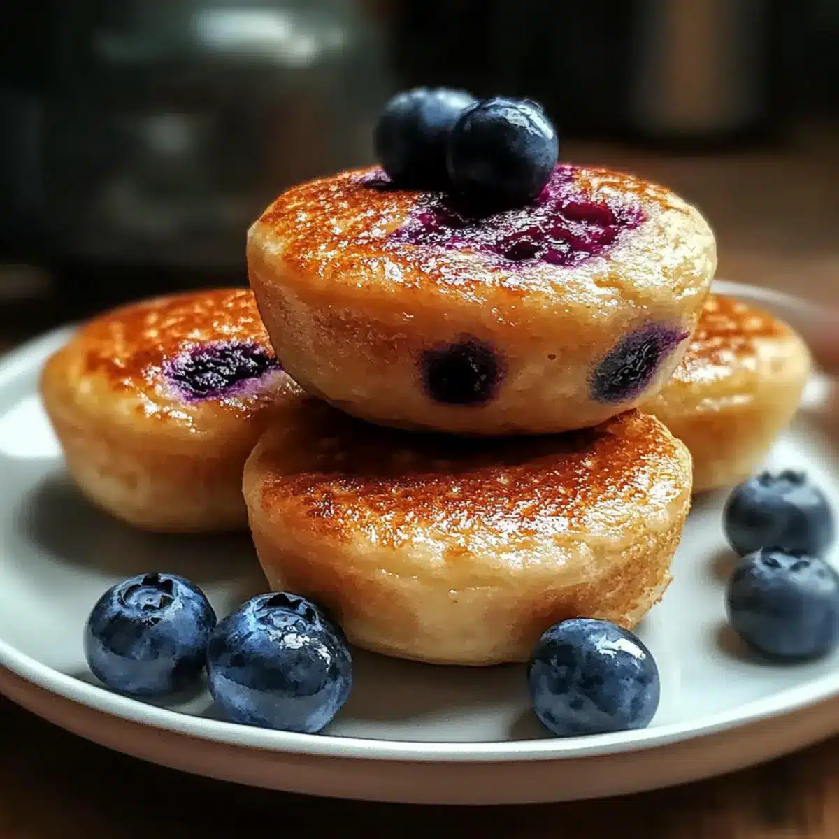 High Protein Pancake Muffins