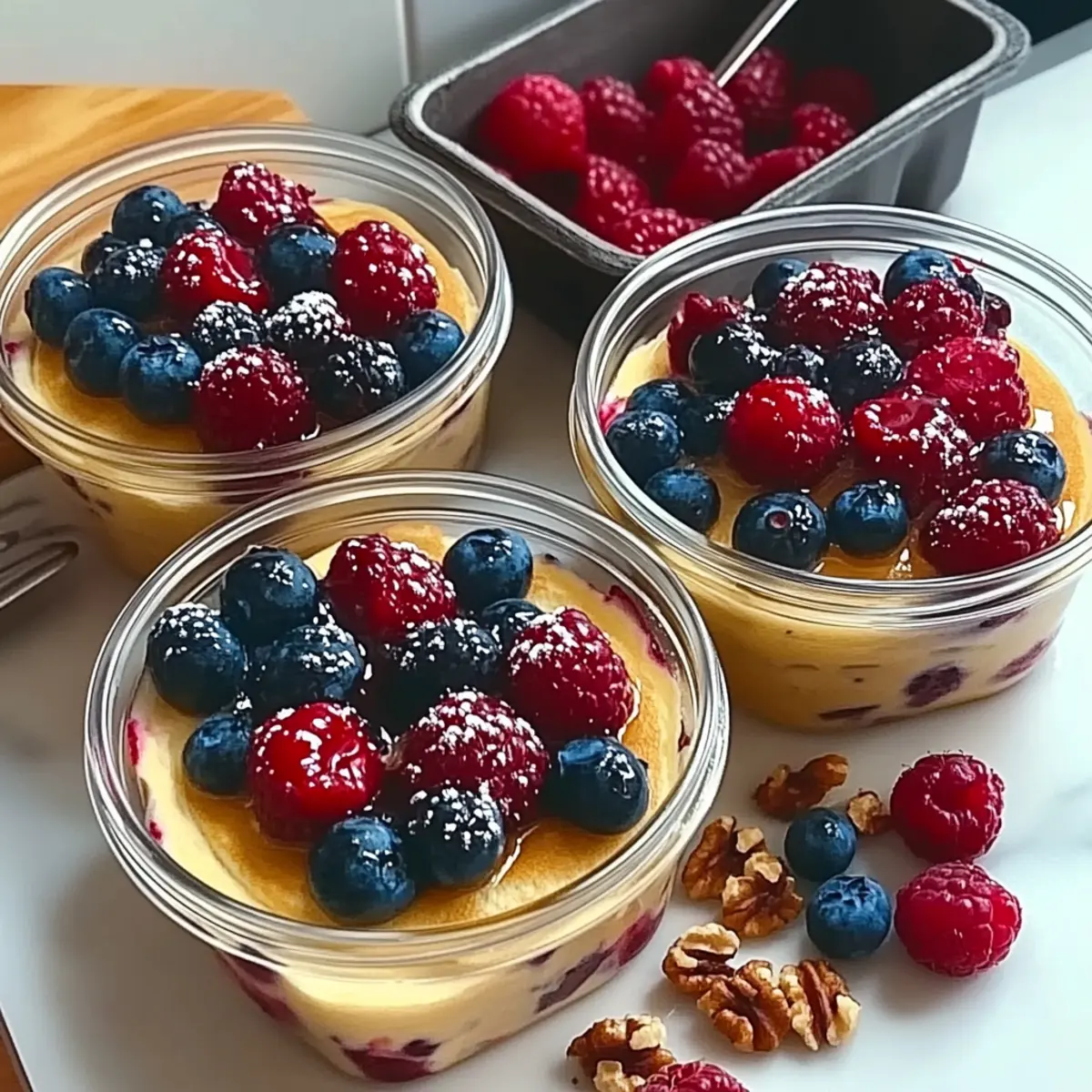 High Protein Pancake Bowls