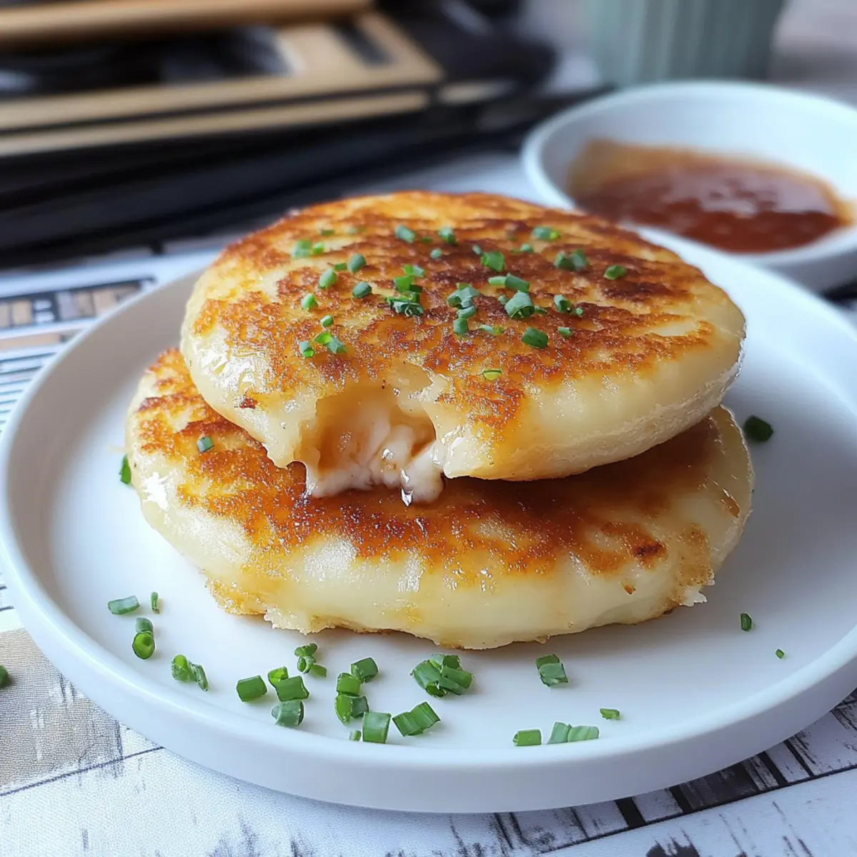 Korean Cheese Pancake