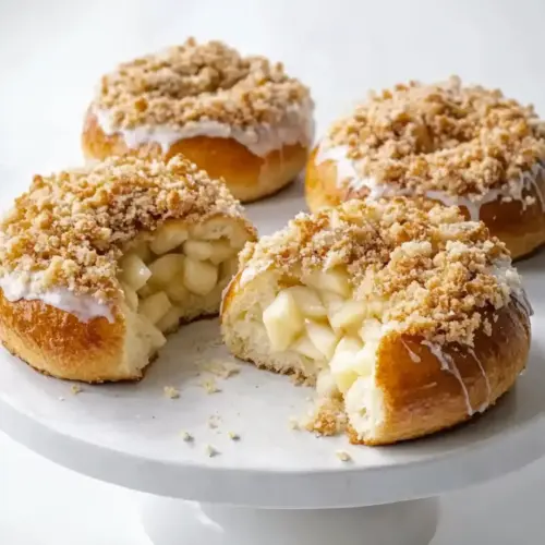 Apple Cheesecake Buns