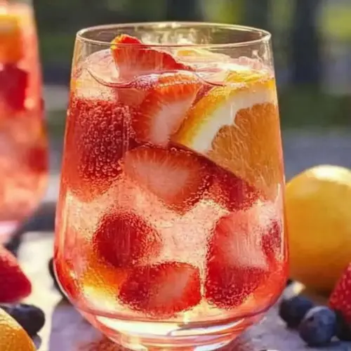 Limoncello Rose Sangria