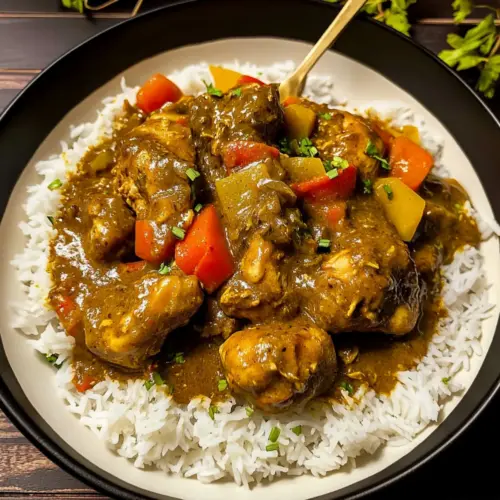 Authentic Jamaican Curry Chicken