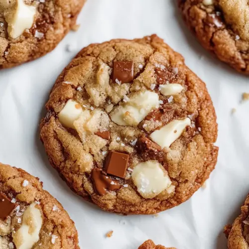 Chai White Chocolate Toffee Cookies