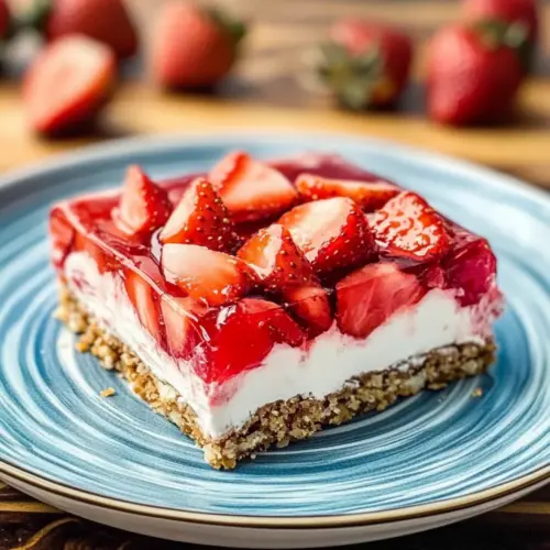 Strawberry Pretzel Salad
