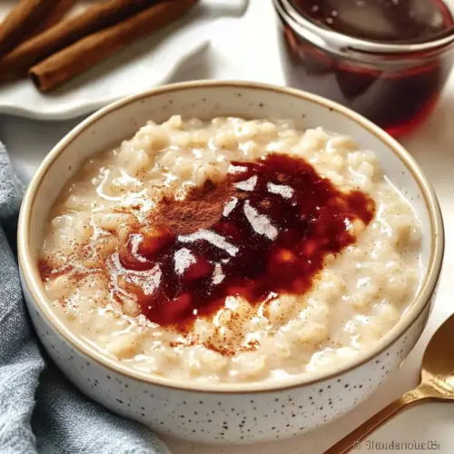 Condensed Milk Rice Pudding