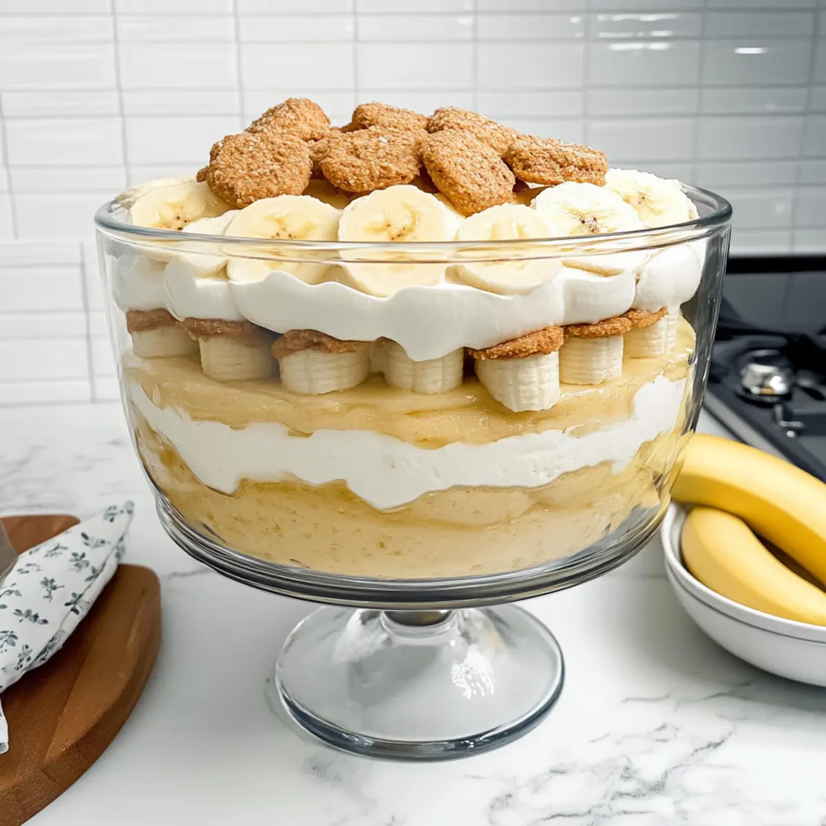 Banana Pudding with Vanilla Wafers