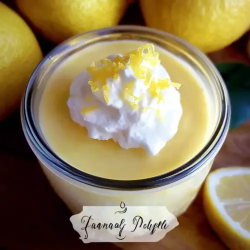Homemade Lemon Pudding