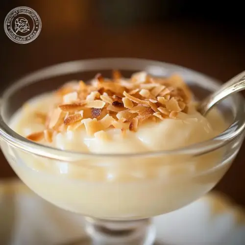 Coconut Milk Pudding