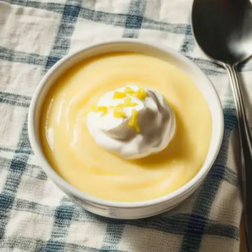 Lemon Pudding Recipe with Fresh Lemons