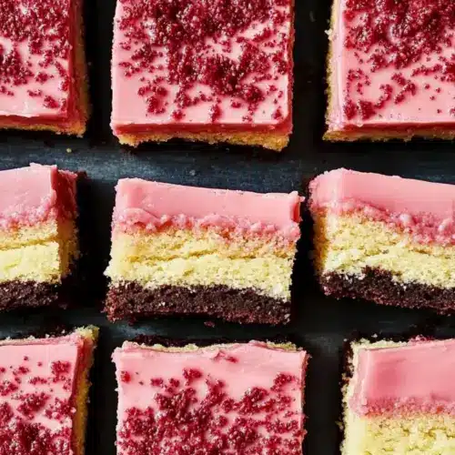Neapolitan Sugar Cookie Bars