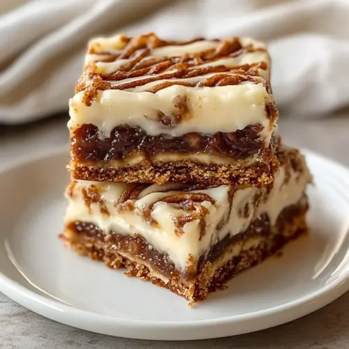 Cinnamon Roll Bliss Bars