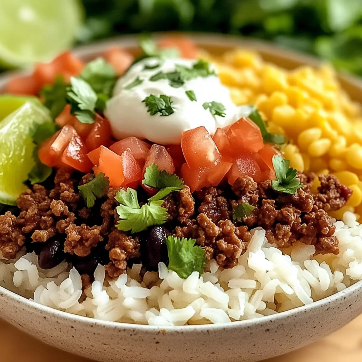 Taco Rice Bowl