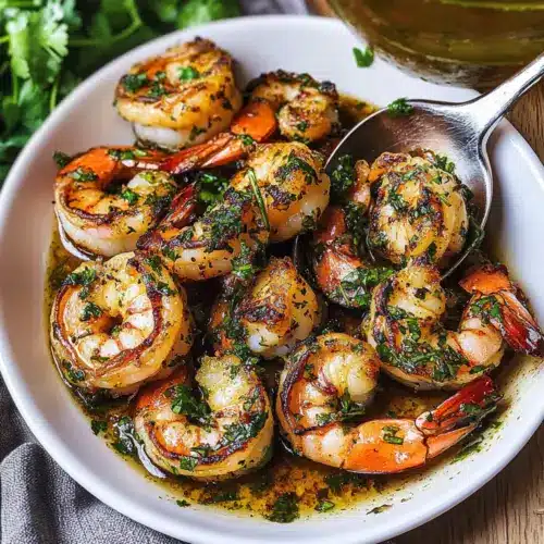 Pan Seared Chimichurri Shrimp
