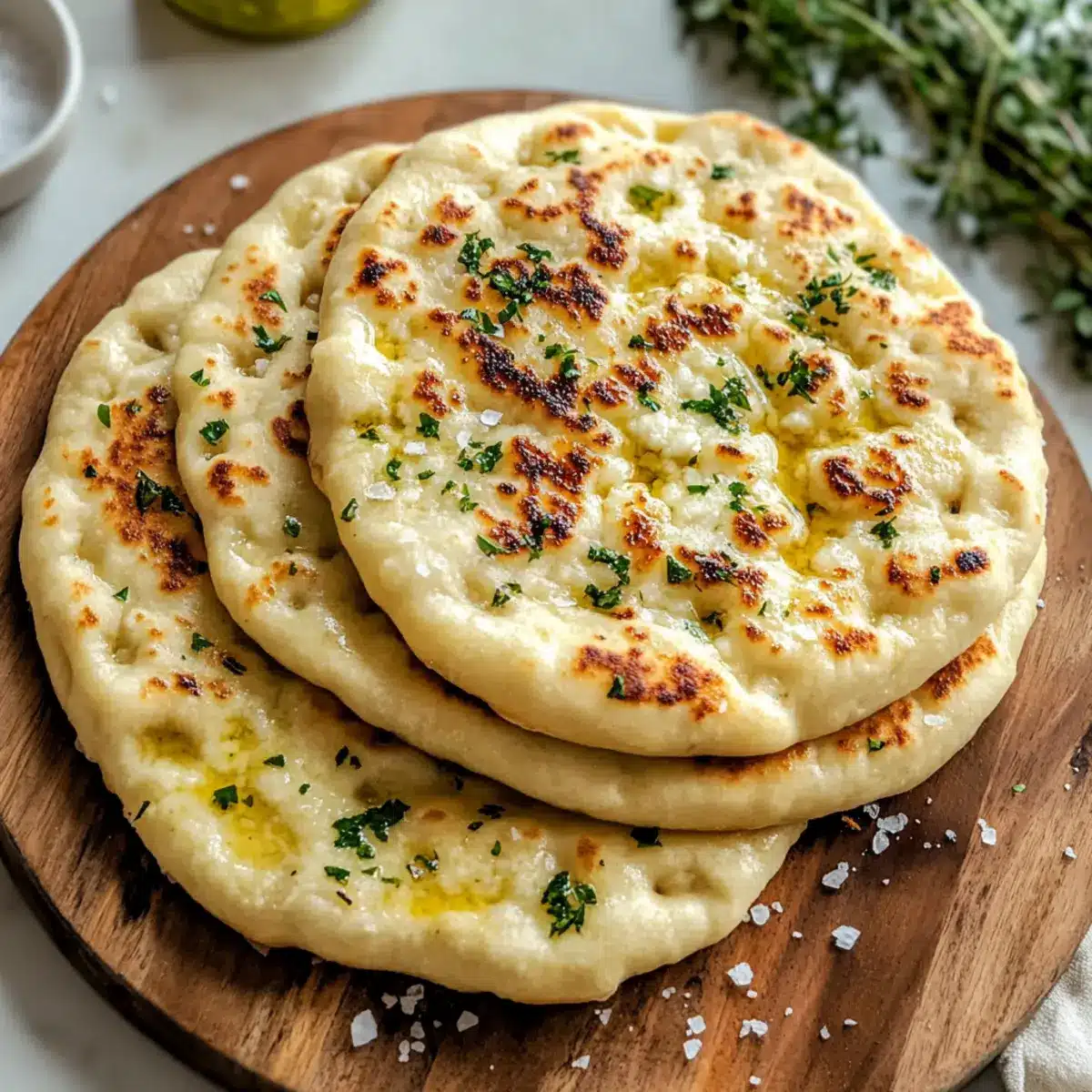 Cottage Cheese Flatbread