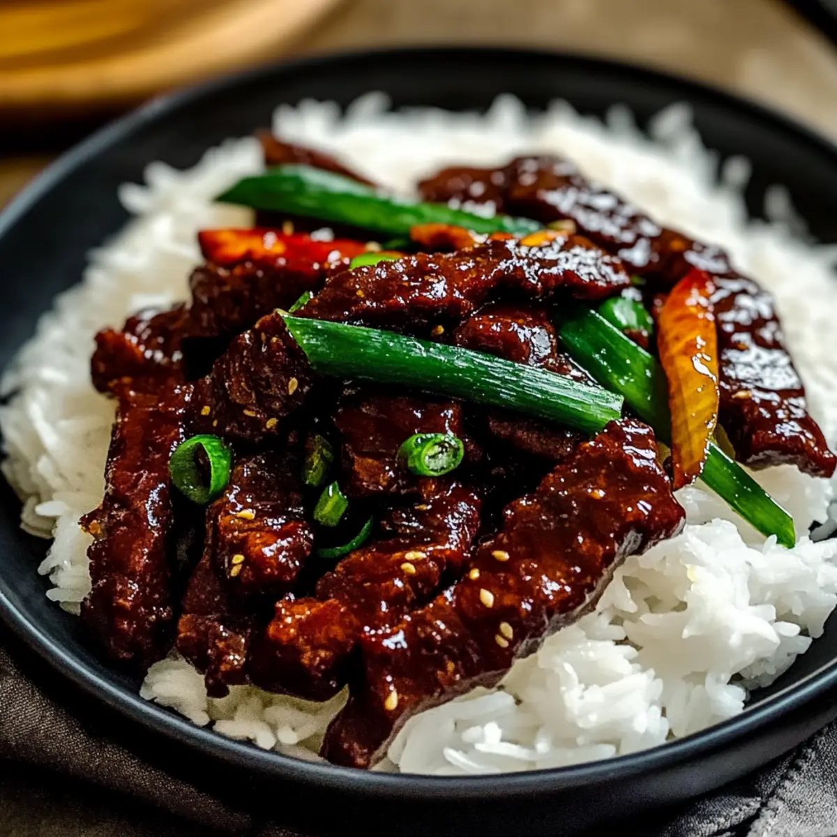 Mongolian Beef