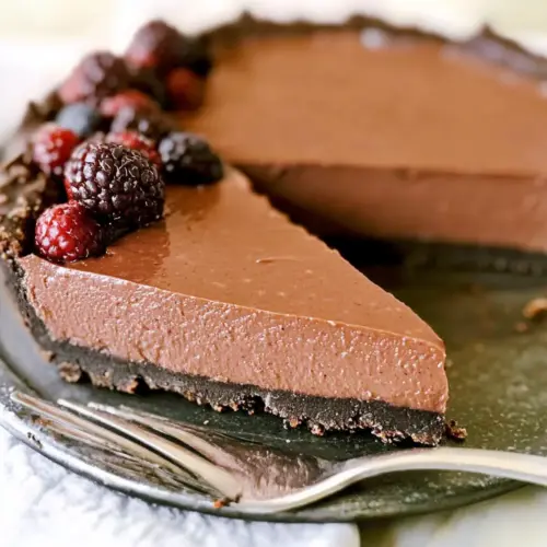 Chocolate Avocado Pie
