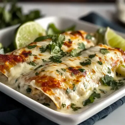 Chicken Avocado Enchiladas