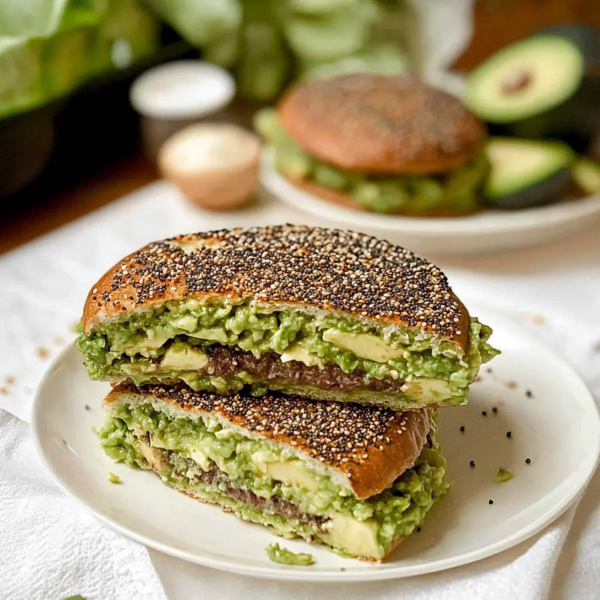 Avocado Bread Buns