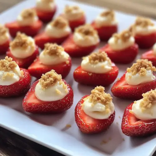 Deviled Strawberries