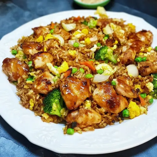 Teriyaki Chicken and Fried Rice