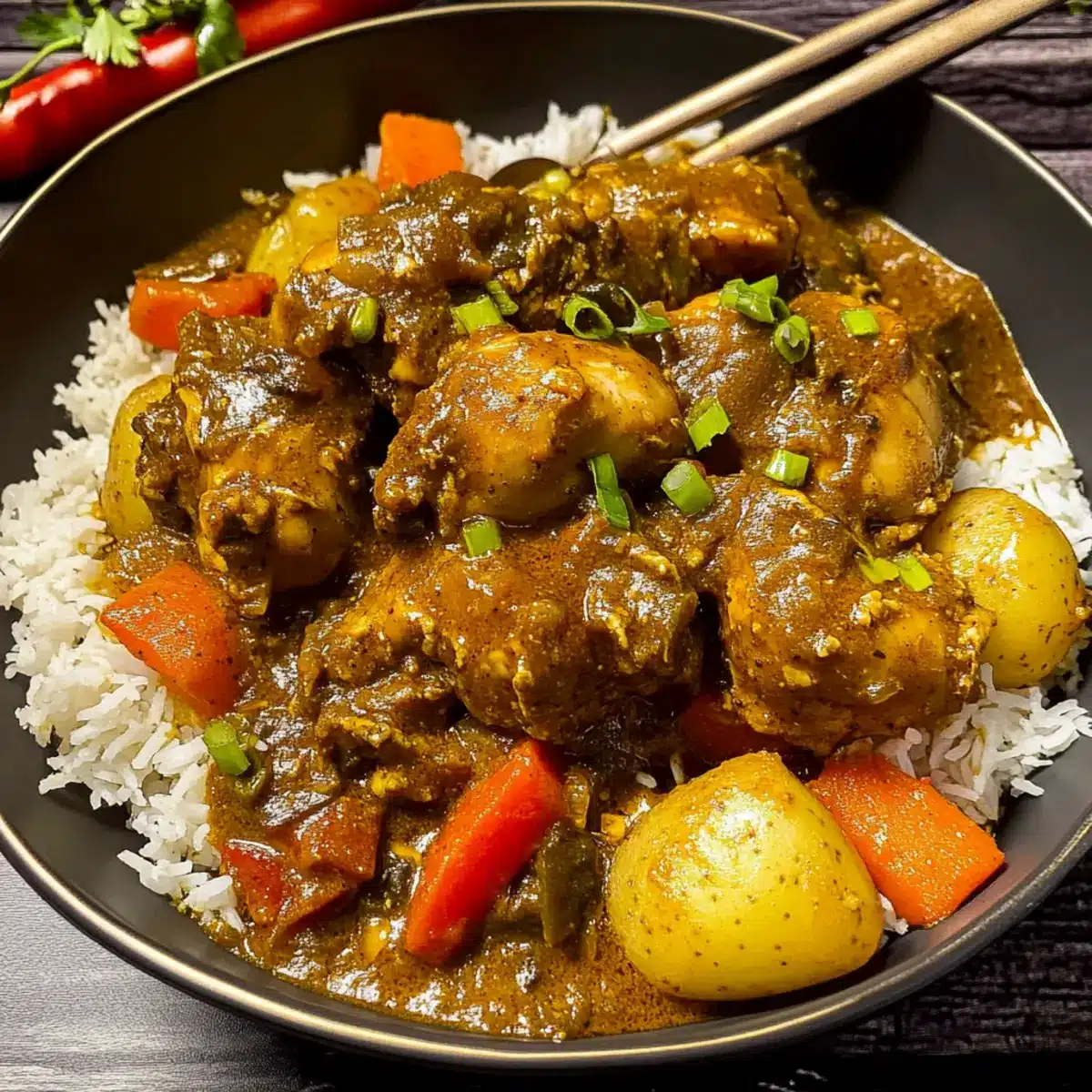 Jamaican Curry Chicken