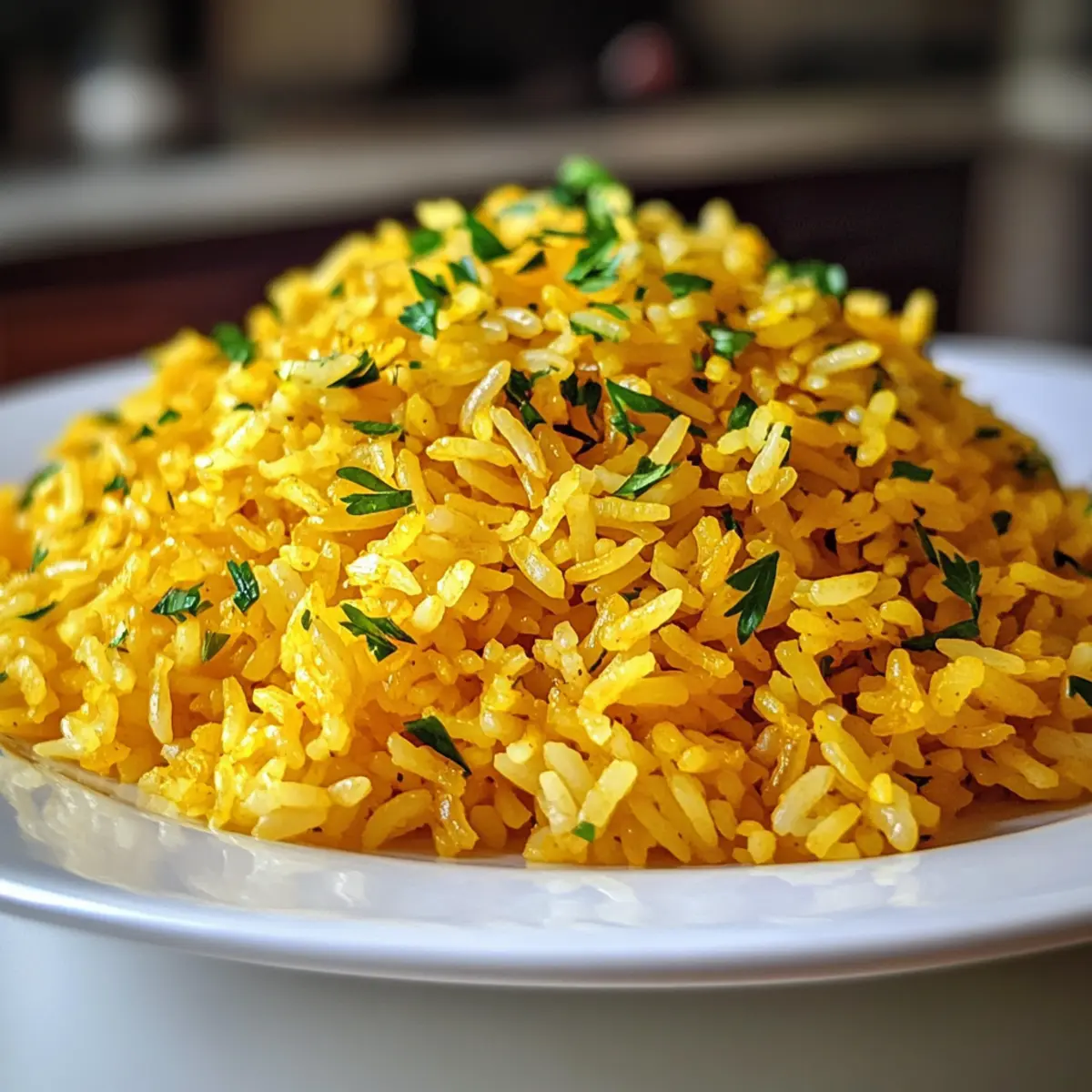Garlic Turmeric Rice