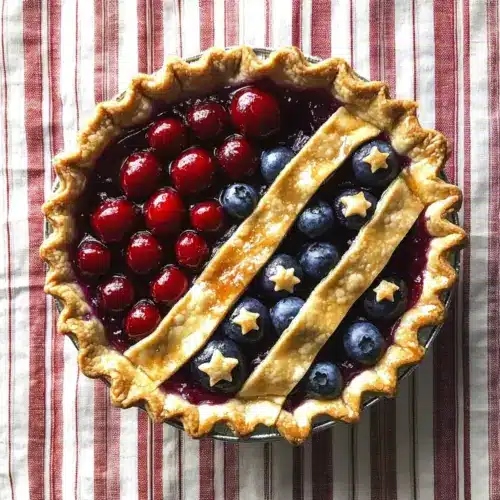 Cherry and Blueberry Pie