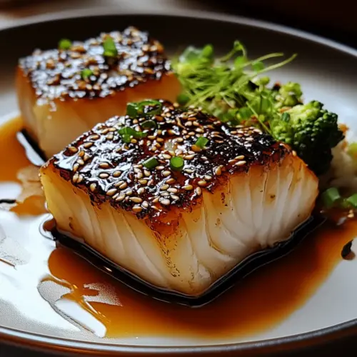 Nobu’s Miso-Marinated Black Cod