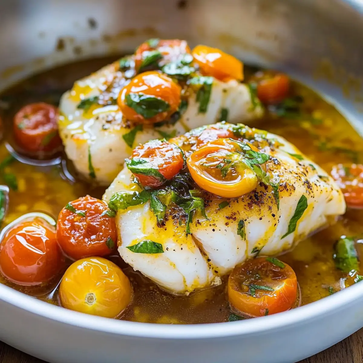 Pan-Seared Cod