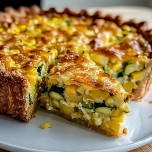 Sweet Corn and Zucchini Pie