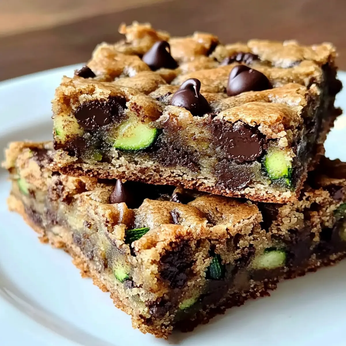 Chocolate Chip Zucchini Bars